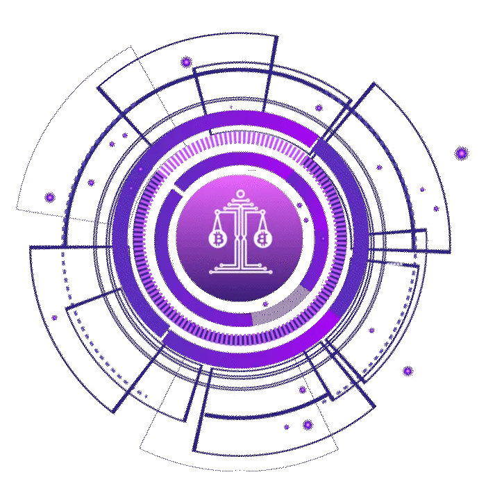 Animated CyberClaims logo spinning in a loop, symbolizing ongoing crypto scam investigations and dispute resolution services.