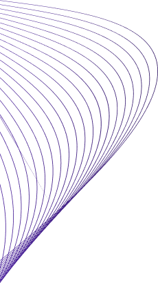 Abstract purple geometric shape used as a stylish header accent in CyberClaims blog posts, reinforcing brand identity and visual coherence.